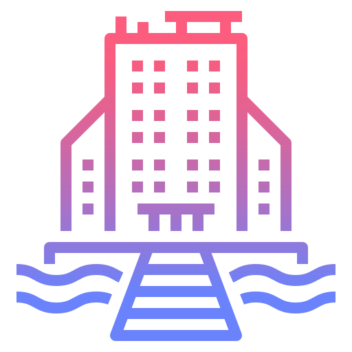 Hotel Nhor Phai Lineal Gradient icon