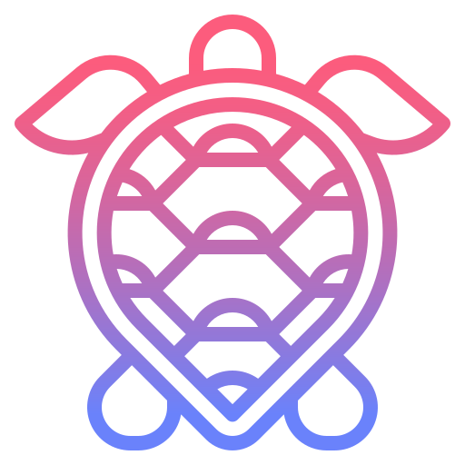 Turtle Nhor Phai Lineal Gradient icon