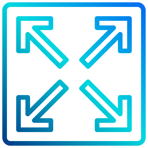 최대화 xnimrodx Lineal Gradient icon