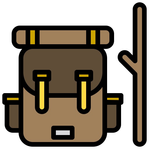 배낭 xnimrodx Lineal Color icon