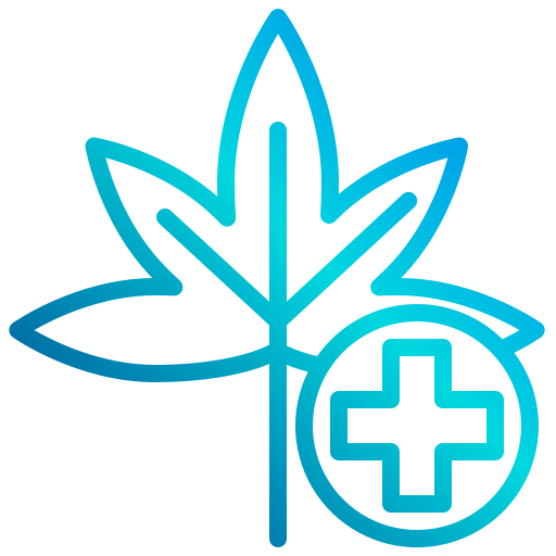 marijuana xnimrodx Lineal Gradient icono