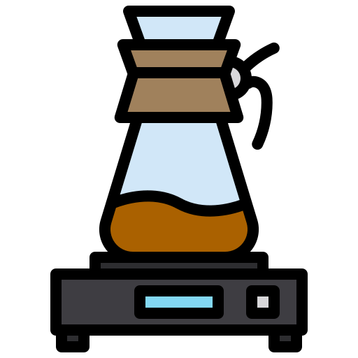 koffiezetapparaat xnimrodx Lineal Color icoon