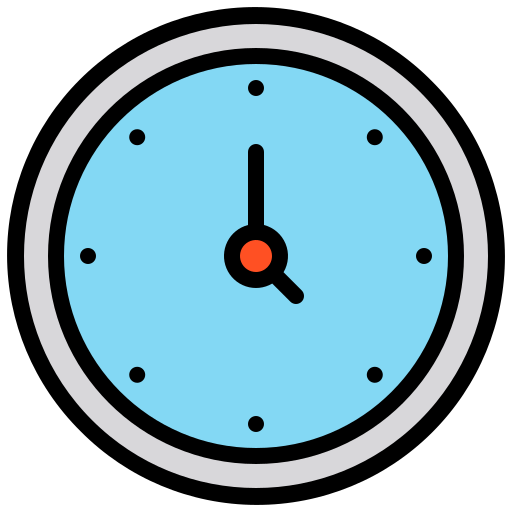 zegar ścienny xnimrodx Lineal Color ikona