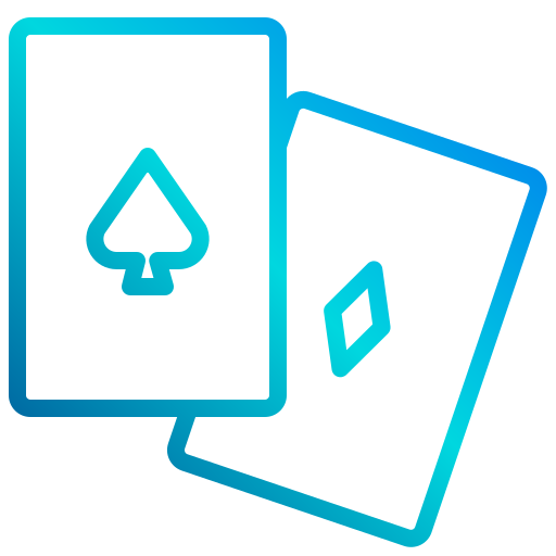 Poker cards xnimrodx Lineal Gradient icon