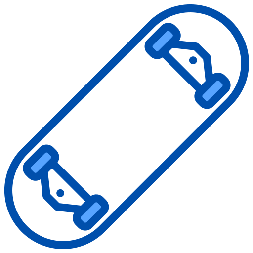 スケートボード xnimrodx Blue icon