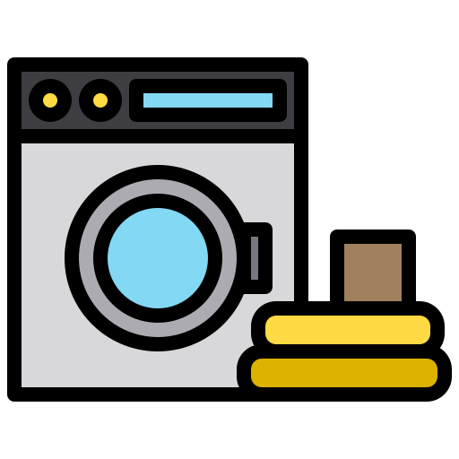 洗濯機 xnimrodx Lineal Color icon