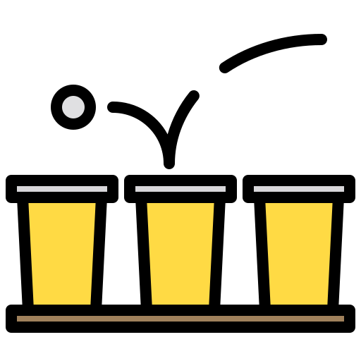 pong de la cerveza xnimrodx Lineal Color icono