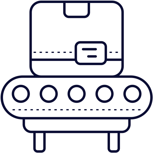 Conveyor belt Generic Detailed Outline icon