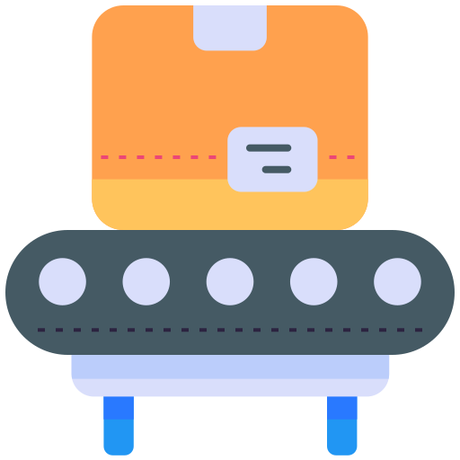 Conveyor belt Generic Flat icon