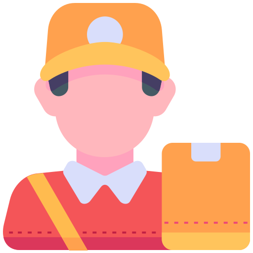 Delivery courier Generic Flat icon