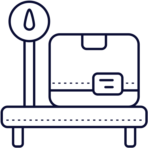 gewichtsskala Generic Detailed Outline icon