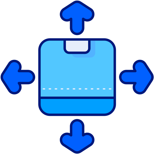 Distribution Generic Blue icon