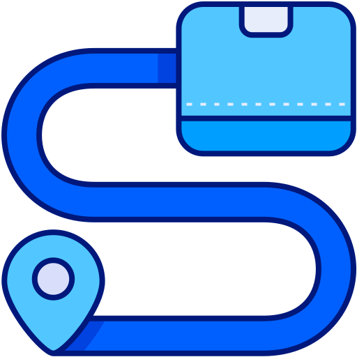 추적 Generic Blue icon
