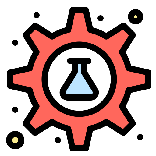 Science and tech Flatart Icons Lineal Color icon