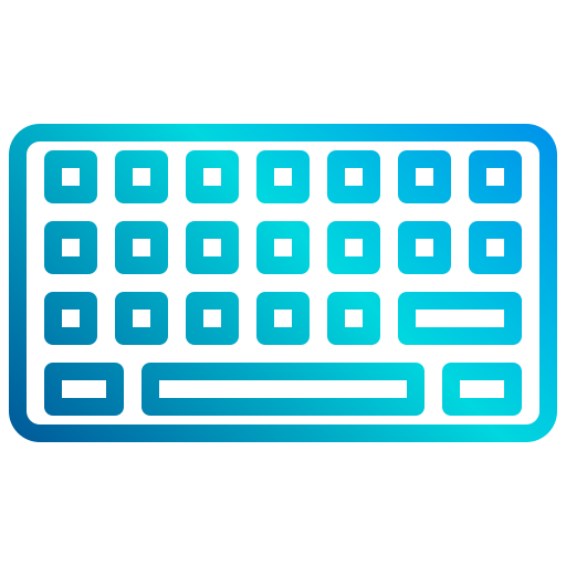 건반 xnimrodx Lineal Gradient icon