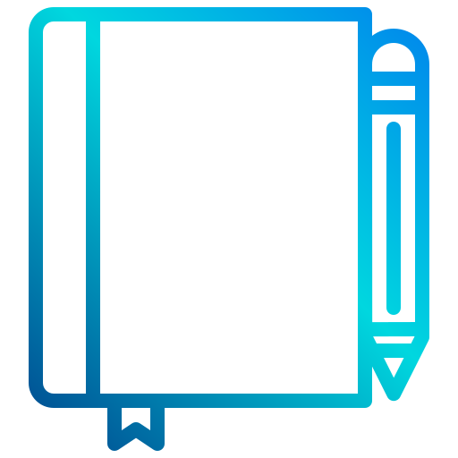 cuaderno xnimrodx Lineal Gradient icono