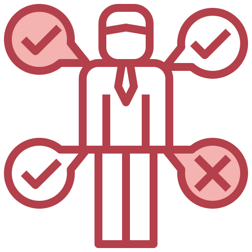Checklist Surang Red icon