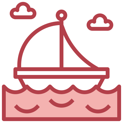 Парусная лодка Surang Red иконка