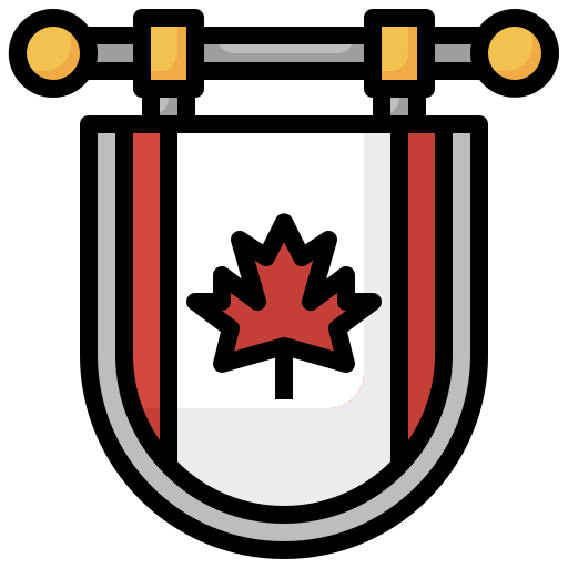 Canada Surang Lineal Color icon