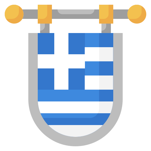 grecia Surang Flat icono