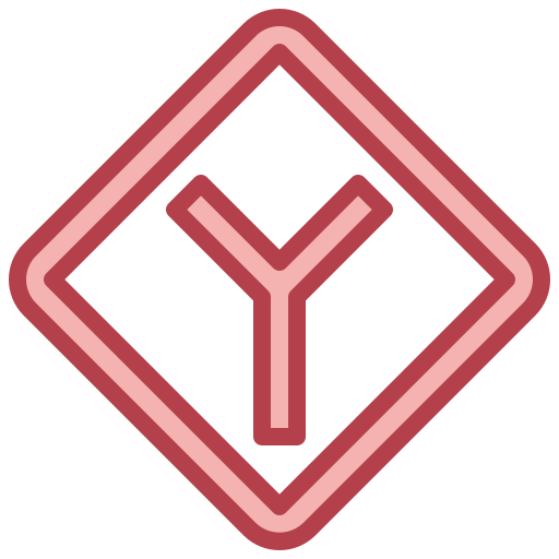 intersección y Surang Red icono