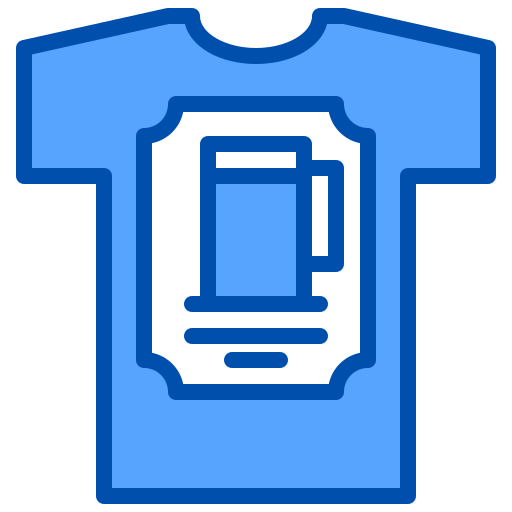 t-shirt xnimrodx Blue Icône