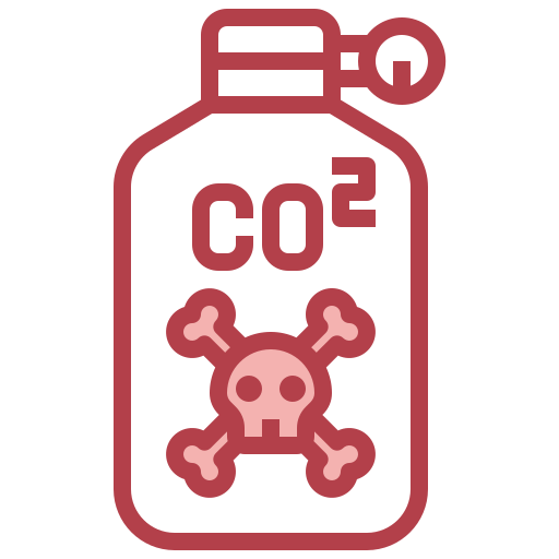 Carbon dioxide Surang Red icon