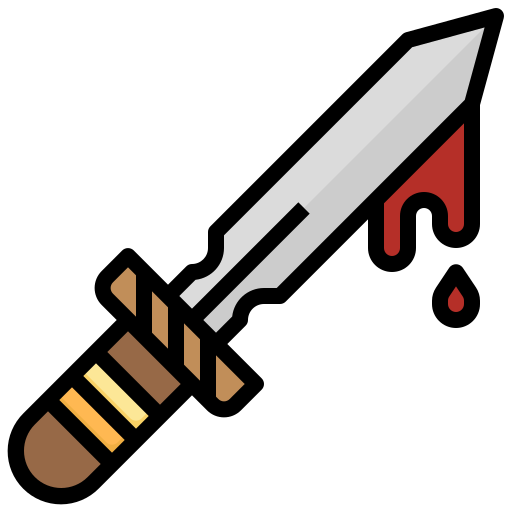 Dagger Surang Lineal Color icon