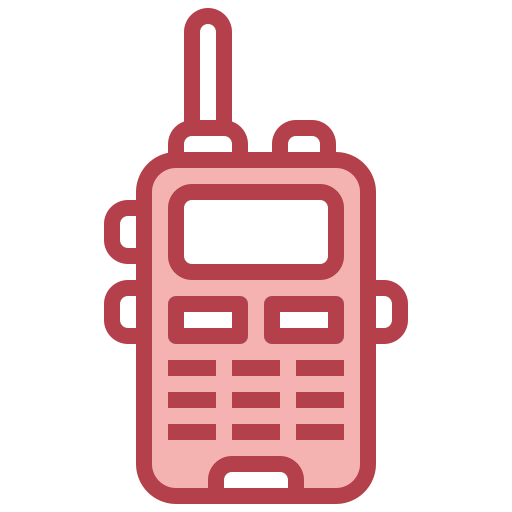 walkie-talkies Surang Red icoon
