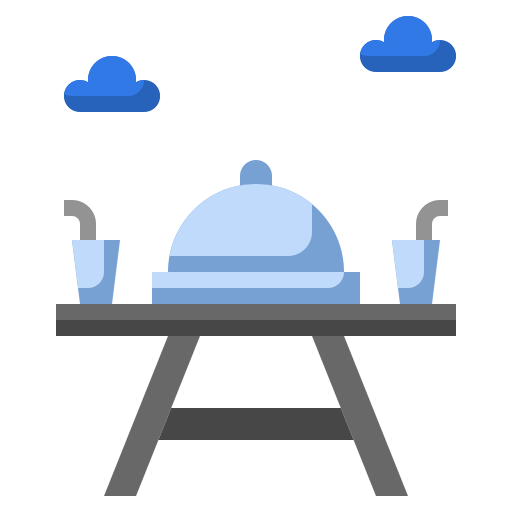 ピクニック用のテーブル Surang Flat icon