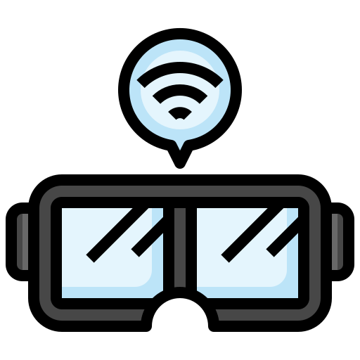 vr brille Surang Lineal Color icon