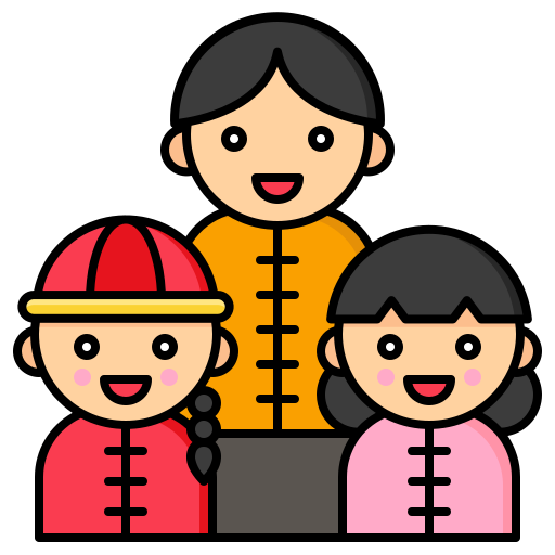 家族 Generic Outline Color icon