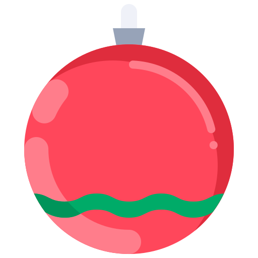 クリスマスボール Justicon Flat icon