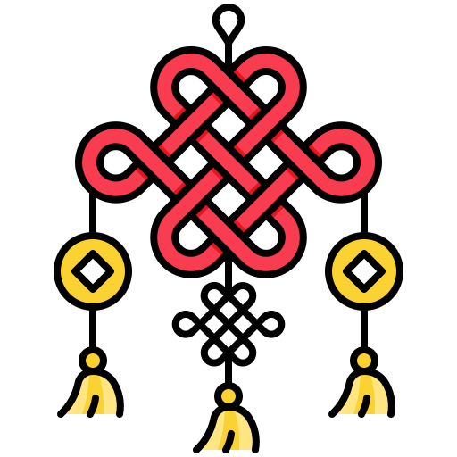 중국 매듭 Generic Outline Color icon