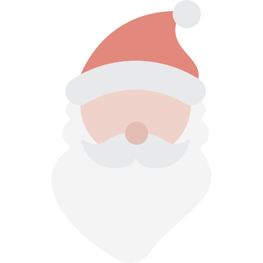 de kerstman Generic Flat icoon
