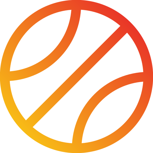 Баскетбольный мяч Generic Gradient иконка
