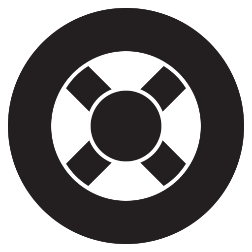 Спасательный круг Generic Glyph иконка