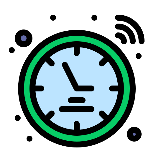 orologio intelligente Flatart Icons Lineal Color icona
