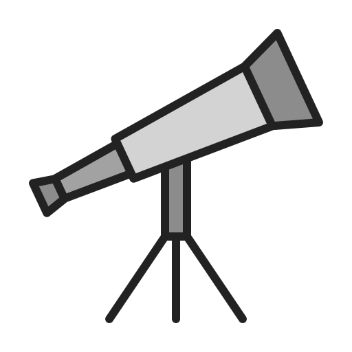 ハッブル宇宙望遠鏡 Generic Outline Color icon