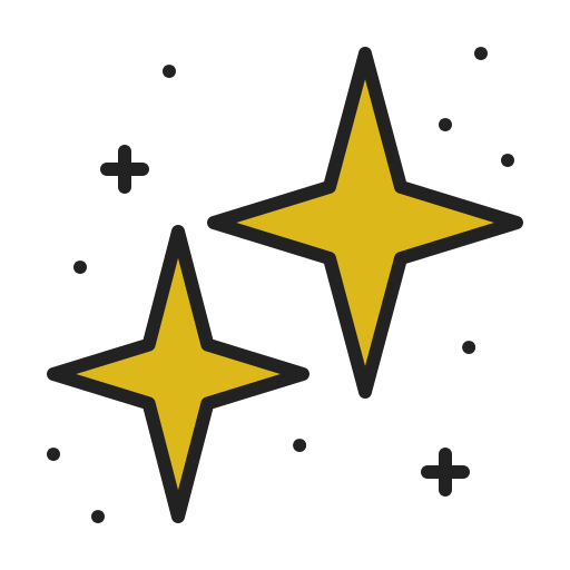 Звезды Generic Outline Color иконка