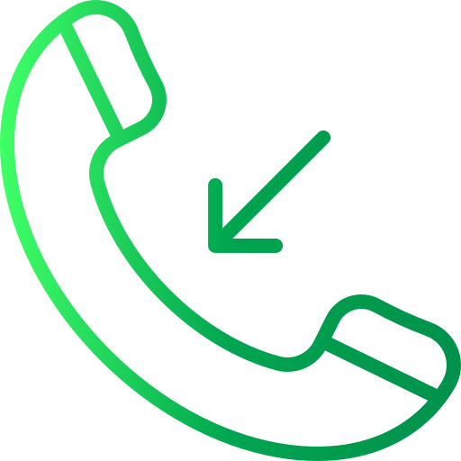 電話の着信 Generic Gradient icon