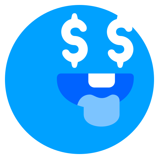 Доллар Generic Blue иконка