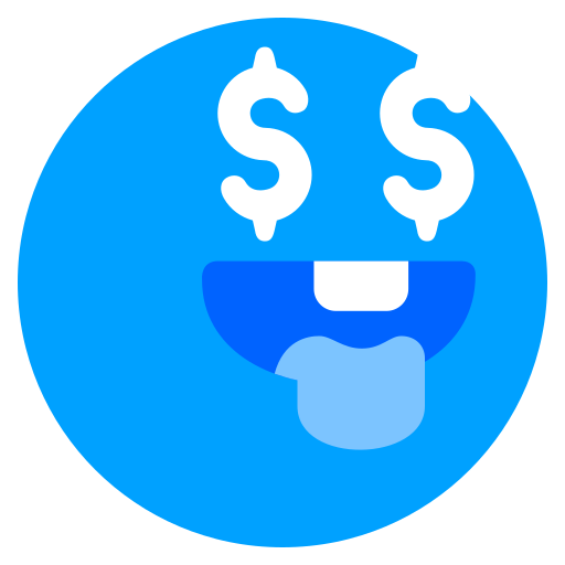 dólar Generic Blue icono