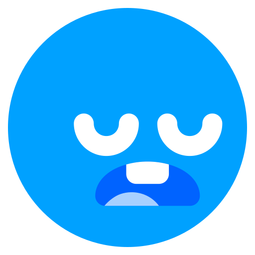 faccia triste Generic Blue icona