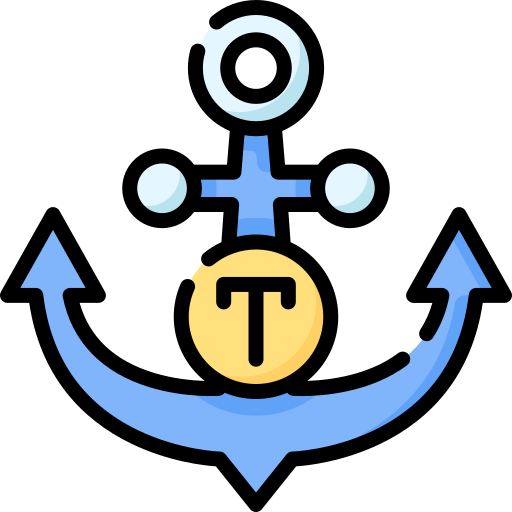 Anchor text Special Lineal color icon