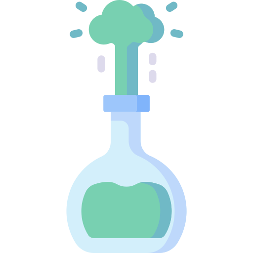 reacción química Special Flat icono