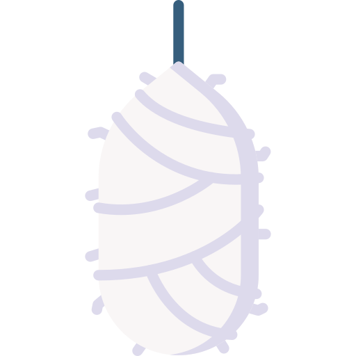 Silk cocoon Special Flat icon