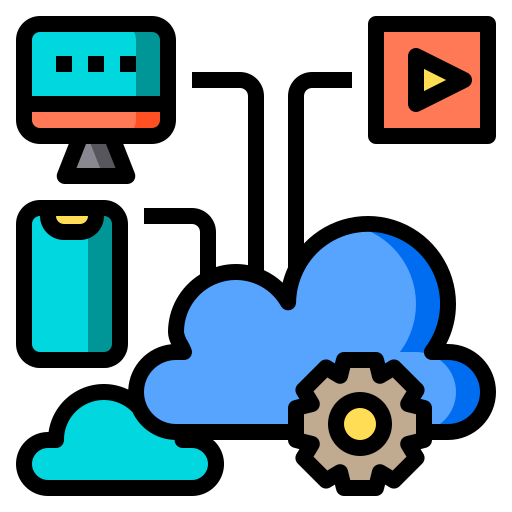 Cloud Phatplus Lineal Color icon