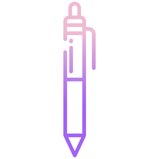 Digital pen Icongeek26 Outline Gradient icon