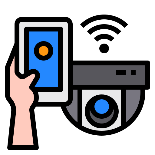 caméra de sécurité Payungkead Lineal Color Icône